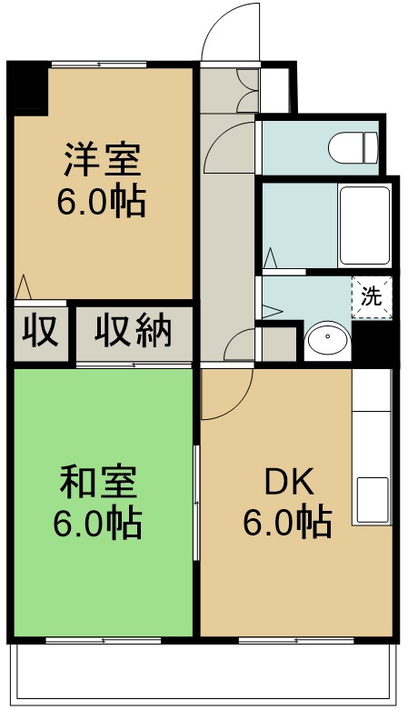 ベルソーレ木ノ下 間取り図