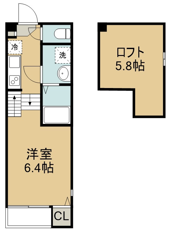 ハーモニーテラス高砂Ⅵ 間取り図