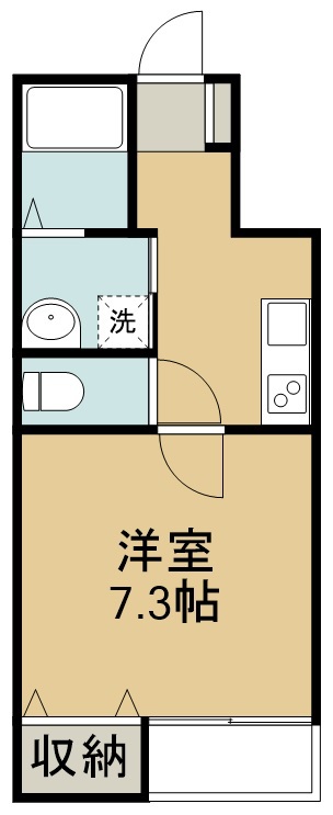 ＢＡＵ若林 間取り図