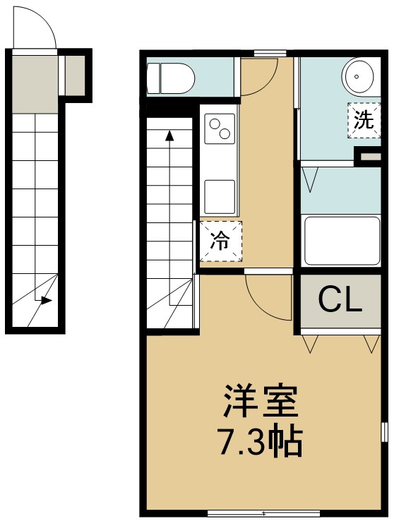 ブリリアント・レインボー 間取り図