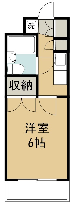 サクラハイツ 間取り図