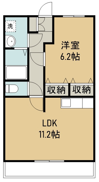 アビタシオングロリエ 間取り図