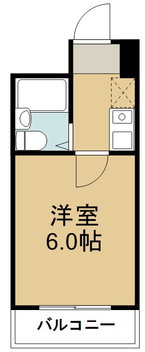 ベルシティ苦竹 間取り図