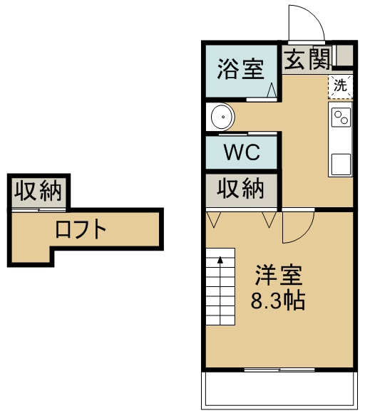 ホワイトキャッスルＭ＆Ｉ　Ⅱ番館 間取り図