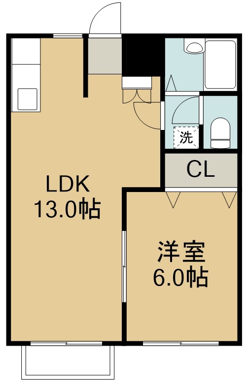 エトランゼⅡ 間取り図