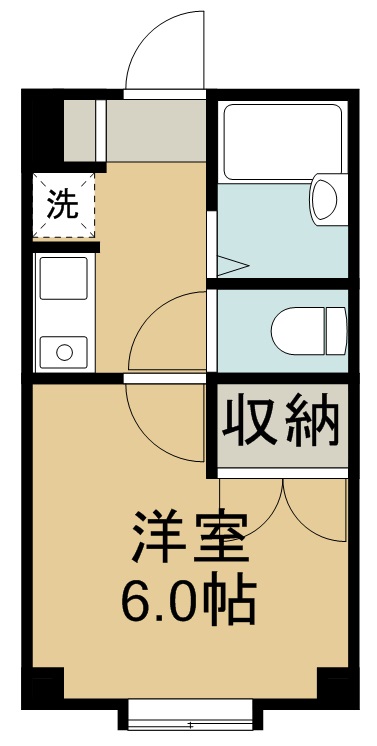 ベルシティ東仙台 間取り図