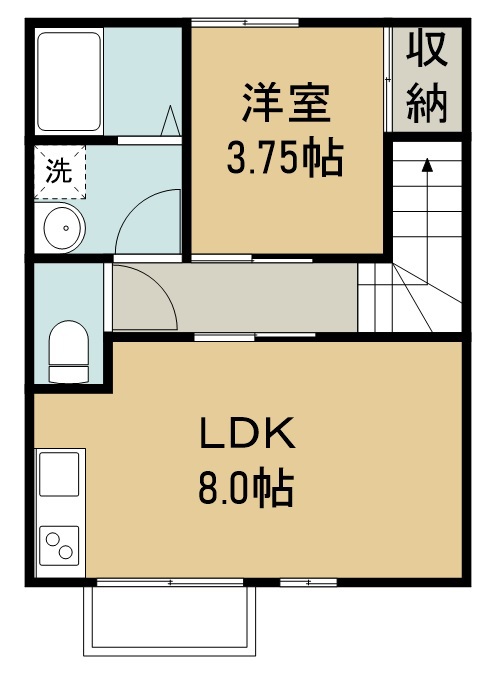 Ｌｕｐｉｎｕｓ・ｆ 間取り図