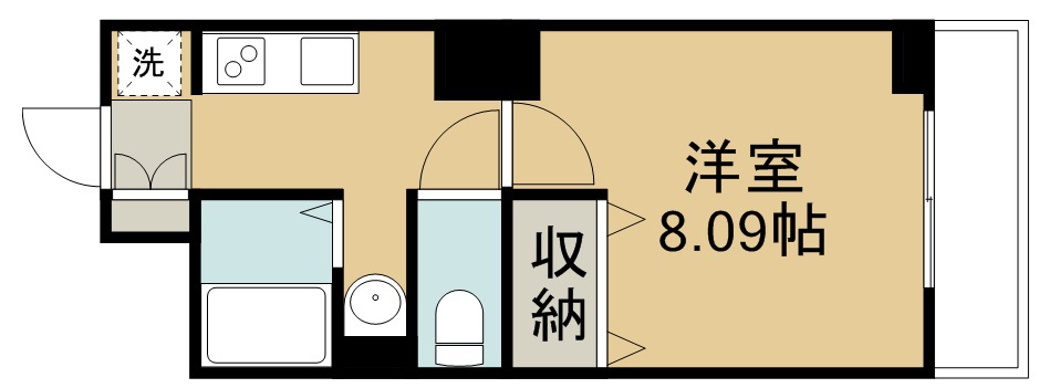 アスコット木ノ下 401号室 間取り