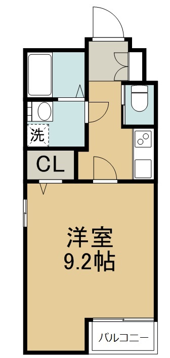 アスコット新寺 間取り図