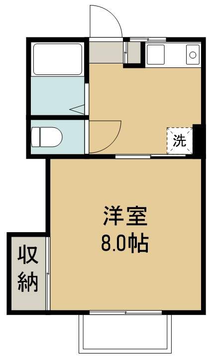 パルテール東仙台 間取り図