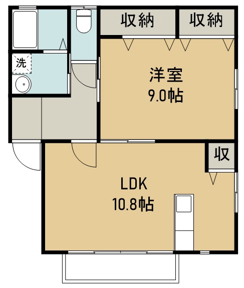 ＳＫＹハイツⅡ 間取り図