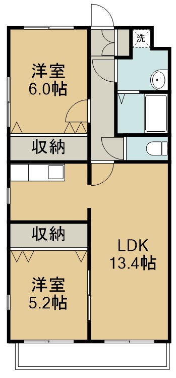 グレイスフローラ 間取り図