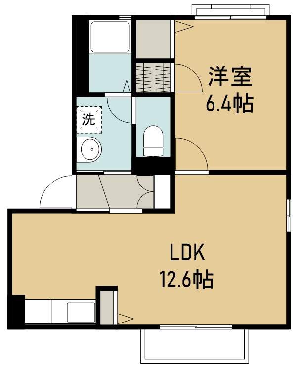 メゾン・ドール中野Ｃ 間取り図