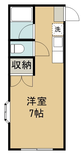 ホワイトキャッスル４番館 間取り図