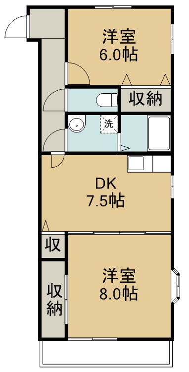 パークスＳＴ 間取り図