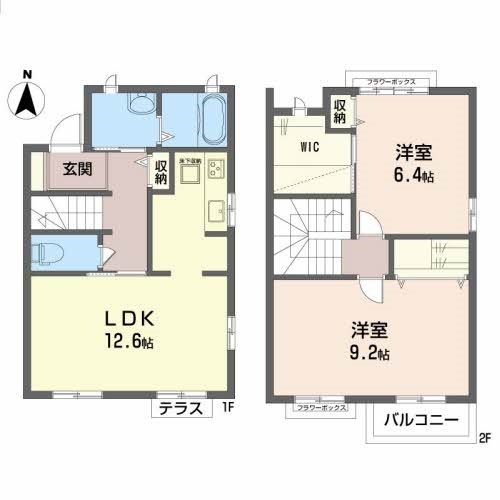 シャーメゾンプレジオＣ 間取り図