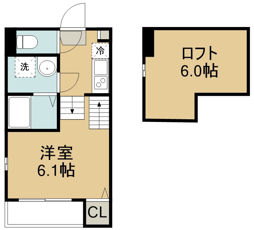 フレイス二軒茶屋 間取り図