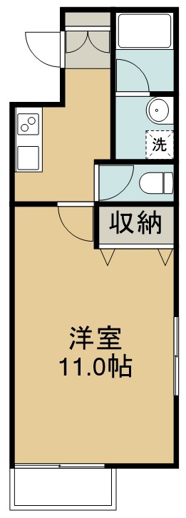 ルネス宮千代 間取り図