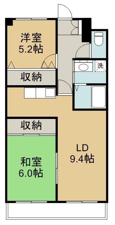 椌木壱番館 間取り図