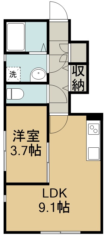 あすと五十人町 間取り図