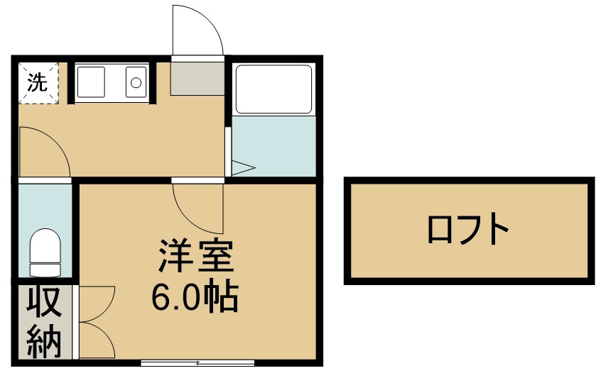 ホワイトパレス笠神Ⅱ 間取り図