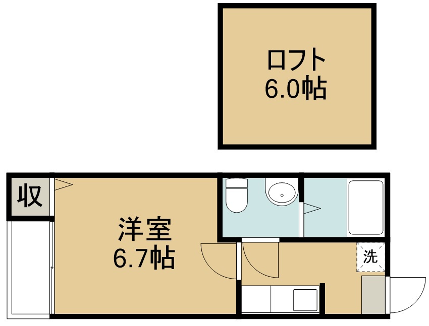 エンルート東仙台 間取り図