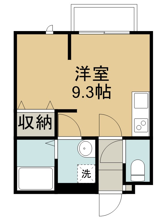 メリディアンなないろの里　壱番館 間取り図