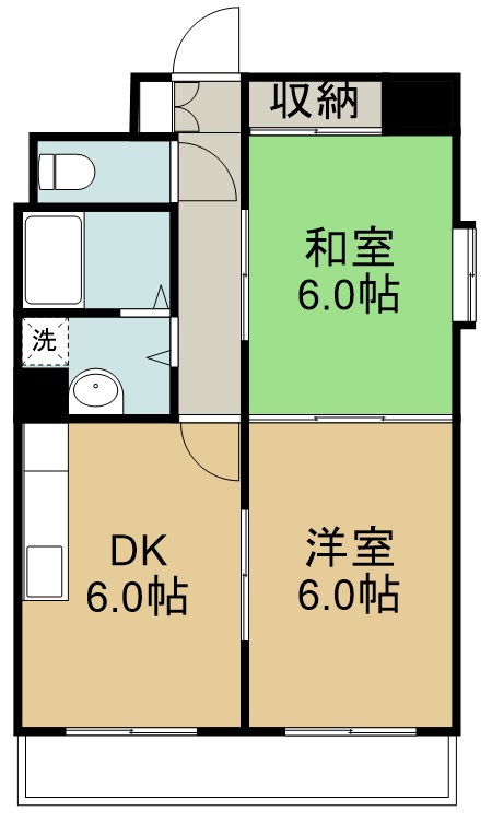 ベルソーレ木ノ下 間取り図