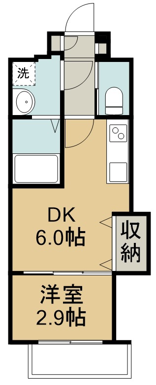 シェルグランデ原町 間取り図