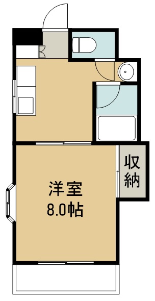 ファミール萩野町 間取り図