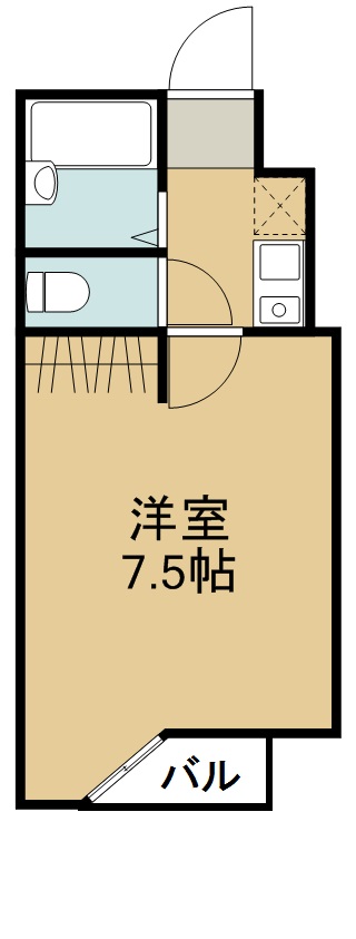 ベルシティ中倉 間取り図