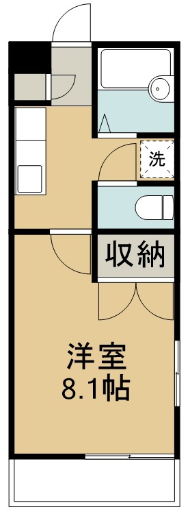 プリベール仙台２１ 間取り図