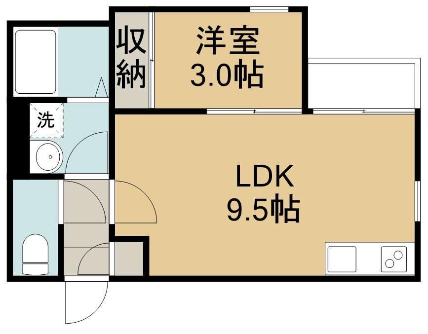 ＲＥＧＡＬＥＳＴ仙台卸町 間取り図