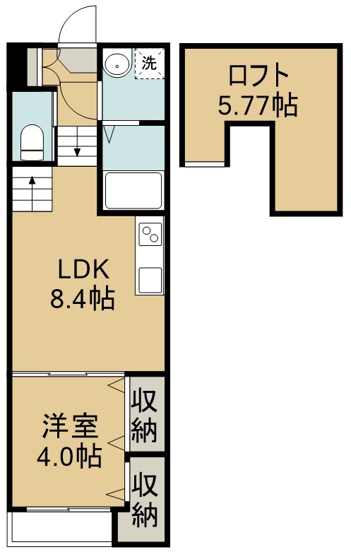 ハーモニーテラス東仙台Ⅸ 間取り図