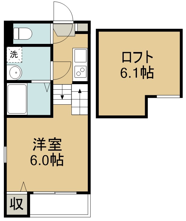 ハーモニーテラス高砂Ⅶ 間取り図