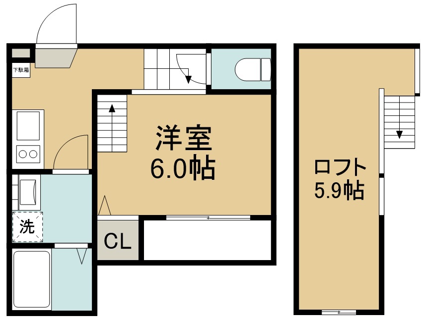 ハーモニーテラス高砂Ⅶ 間取り図