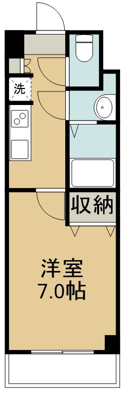 ラトゥール連坊 間取り図