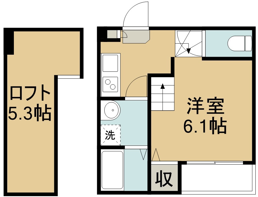 カーサセルパ 間取り図