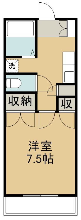 ベルメゾンＭＩＹＡＺＡＫＩ 間取り図