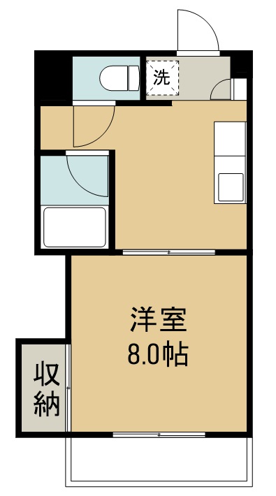 ファミール萩野町 間取り図