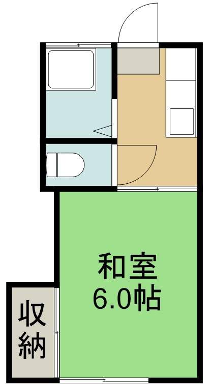 コーポ菅井Ｃ棟 間取り図