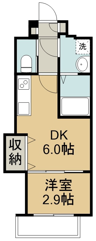 シェルグランデ原町 間取り図