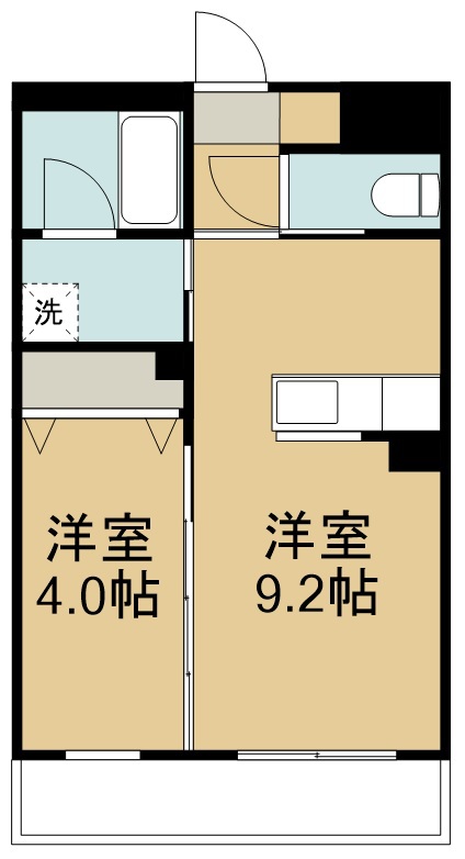 Ａｒｖｉｔａ宮城野 間取り図