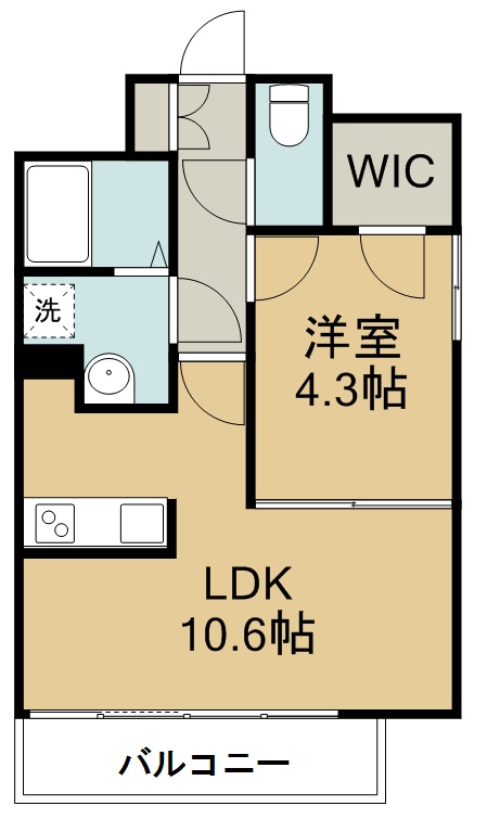 フェリーチェ薬師堂 間取り図