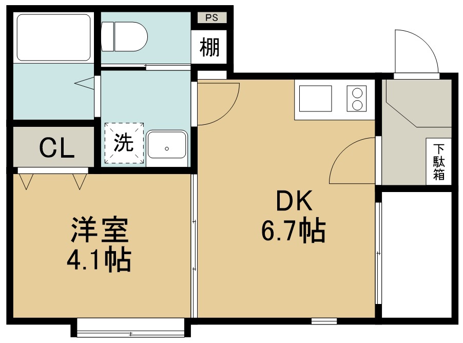 ハーモニーテラス東仙台ⅩⅢ 間取り図