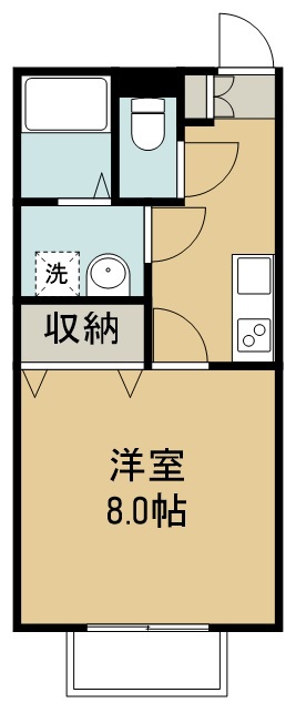 アスコット薬師堂南 間取り図