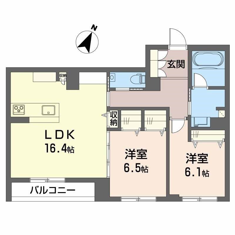 グランデュオ　シュマン 間取り図