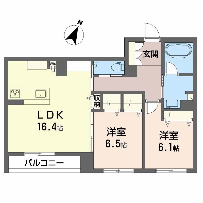 グランデュオ　シュマン 間取り図