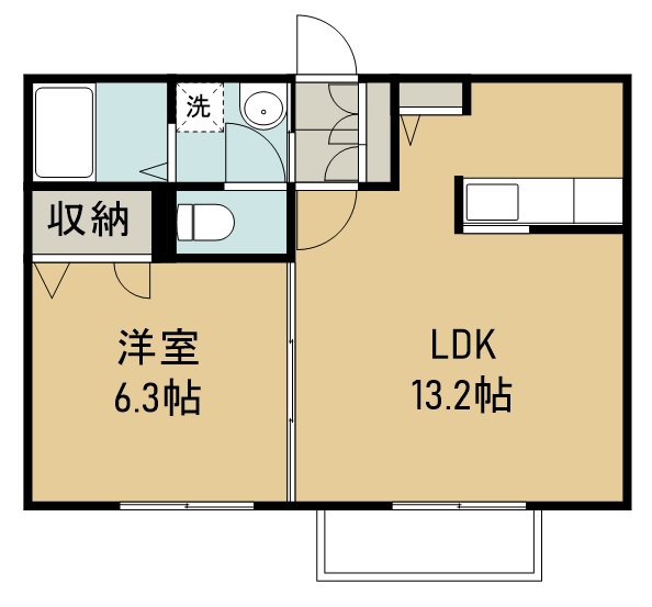 シャーメゾンリッツ 間取り図