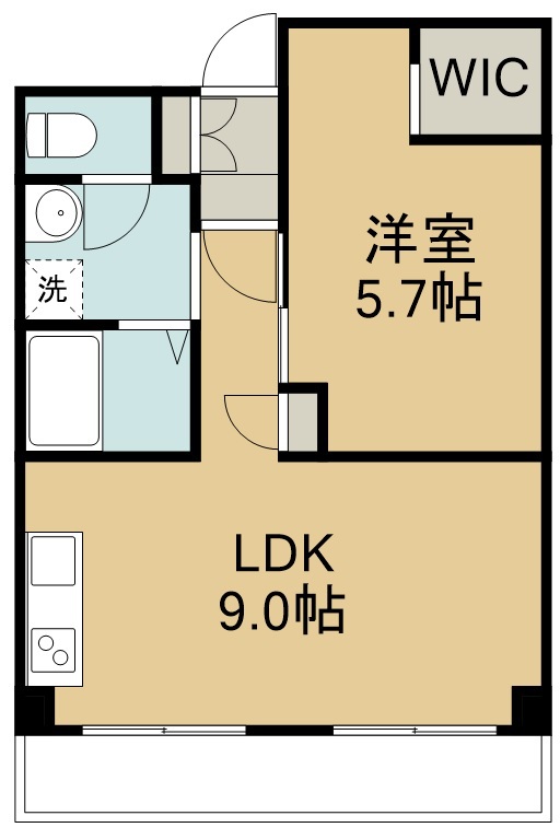 名取ビル富弥 間取り図